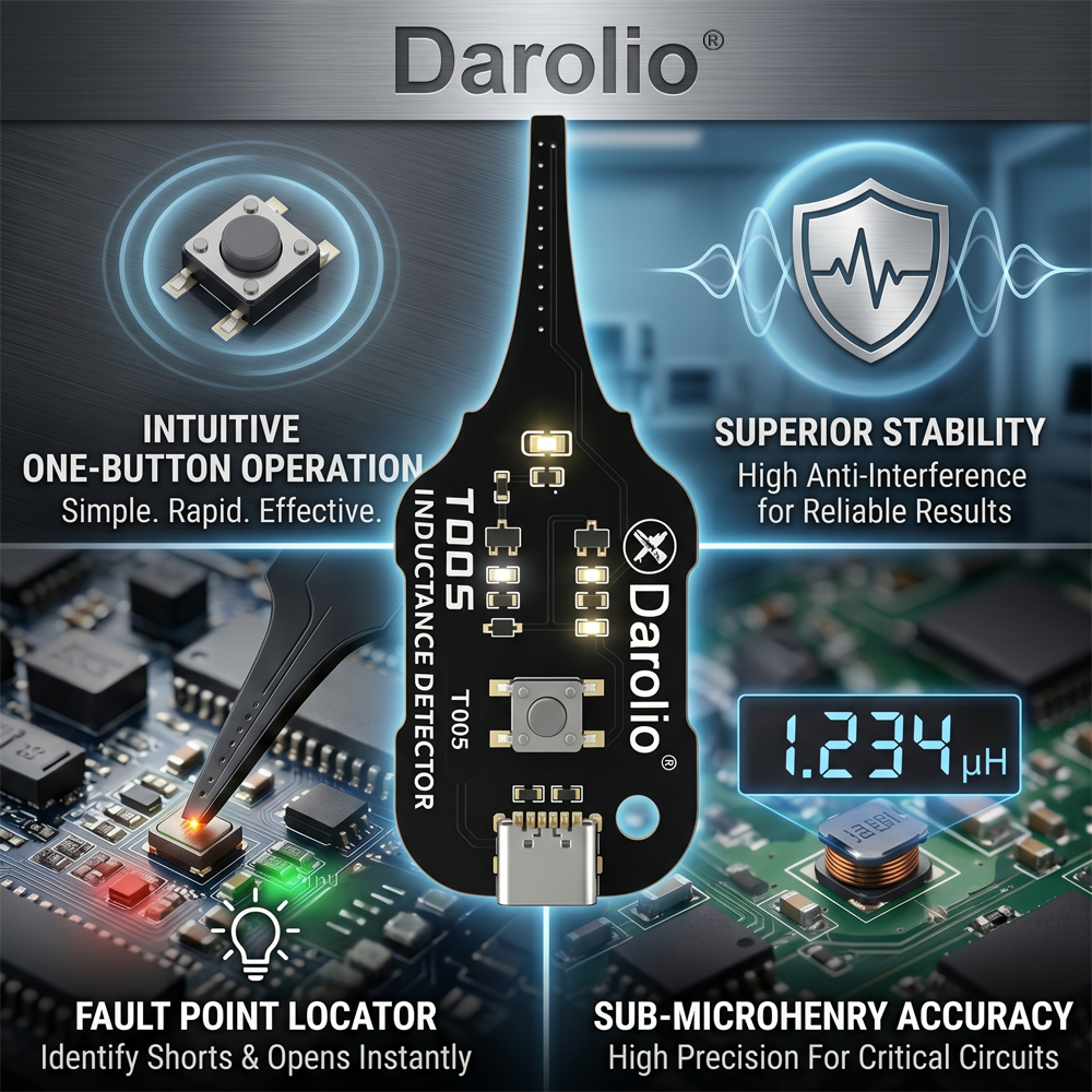 Doryma® Inductor Signal Tester ⚡🖐️ One Tap to Detect Circuit Problems📡 Non-Contact & Easy to Use💡 Built for Fast Electronic Repairs🔥 HOT SALE — SAVE 50%