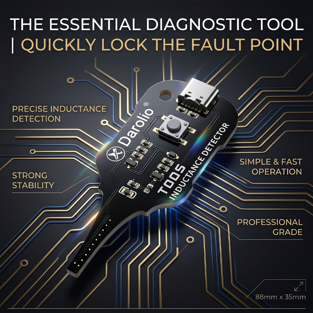 Doryma® Inductor Signal Tester ⚡🖐️ One Tap to Detect Circuit Problems📡 Non-Contact & Easy to Use💡 Built for Fast Electronic Repairs🔥 HOT SALE — SAVE 50%