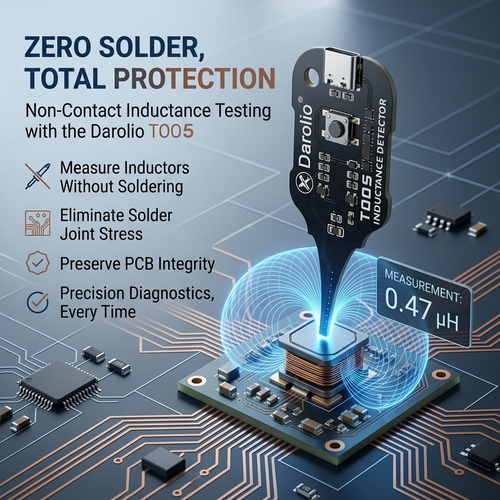 Doryma® Inductor Signal Tester ⚡🖐️ One Tap to Detect Circuit Problems📡 Non-Contact & Easy to Use💡 Built for Fast Electronic Repairs🔥 HOT SALE — SAVE 50%