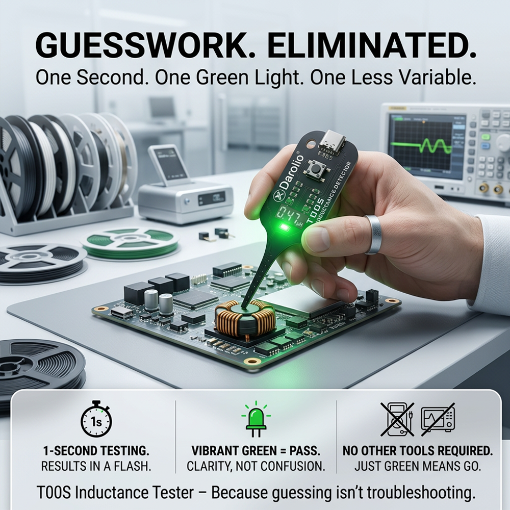 Doryma® Inductor Signal Tester ⚡🖐️ One Tap to Detect Circuit Problems📡 Non-Contact & Easy to Use💡 Built for Fast Electronic Repairs🔥 HOT SALE — SAVE 50%