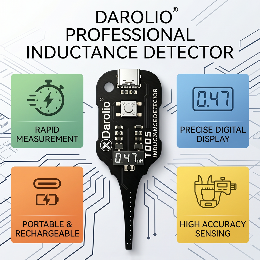 Doryma® Inductor Signal Tester ⚡🖐️ One Tap to Detect Circuit Problems📡 Non-Contact & Easy to Use💡 Built for Fast Electronic Repairs🔥 HOT SALE — SAVE 50%
