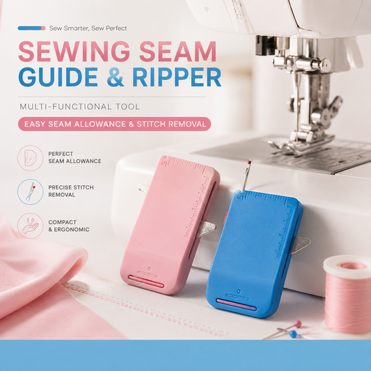 upsellDoryma®🧵 Sewing Seam Guide & Ripper – Multi-functional Tool, Easy Seam Allowance & Stitch Removal ✂️🪡