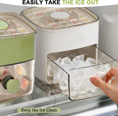 Doryma® 🧊Portable Ice Maker with Lid and Storage Box (48 cubes)