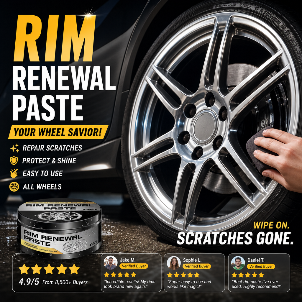 🥳 2026 HOT SALE 🥳 ✨ All-in-One Wheel Care & Restoration Paste ✨ 🔥 50K+ SOLD! Join 30,000+ Happy Customers Worldwide!