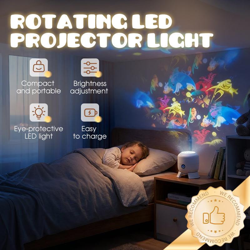 🌈Doryma®Dynamic Aurora LED Projector Lamp – Transform Any Room Into a Relaxing Light Escape