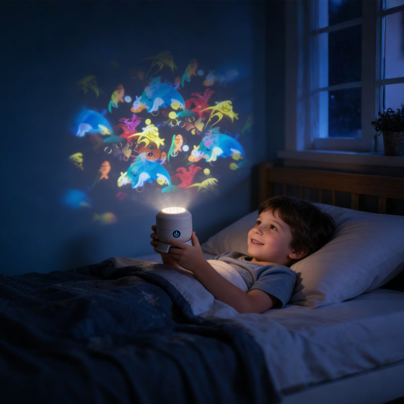upsell🥳Doryma®2026 HOT SALE🥳💥🌈 50% OFF! Dynamic Rotating LED Light Projector – Calm & relaxation for your home. Gentle moving lights ease restless nights. Perfect for bedroom or living room. 🌙✨ (Copy)
