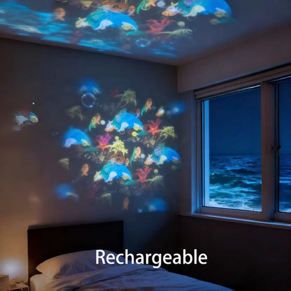 upsell🥳Doryma®2026 HOT SALE🥳💥🌈 50% OFF! Dynamic Rotating LED Light Projector – Calm & relaxation for your home. Gentle moving lights ease restless nights. Perfect for bedroom or living room. 🌙✨ (Copy)