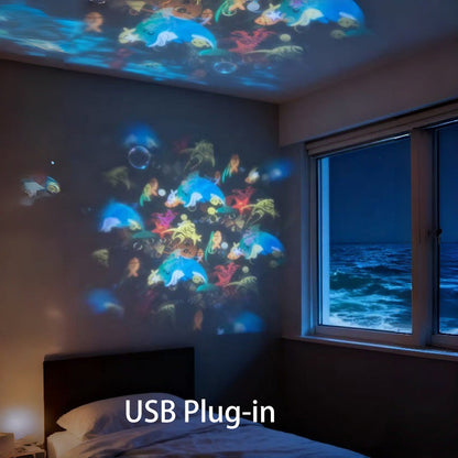 🌈Doryma®Dynamic Aurora LED Projector Lamp – Transform Any Room Into a Relaxing Light Escape