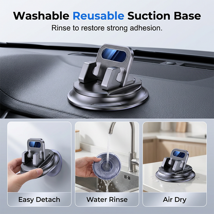 Doryma® 🚗 40% OFF NOW!📱 Rotating Dashboard Car Phone Holder – 360° Adjustable & Anti-Slip – Hands-Free Phone Mount 🛡️