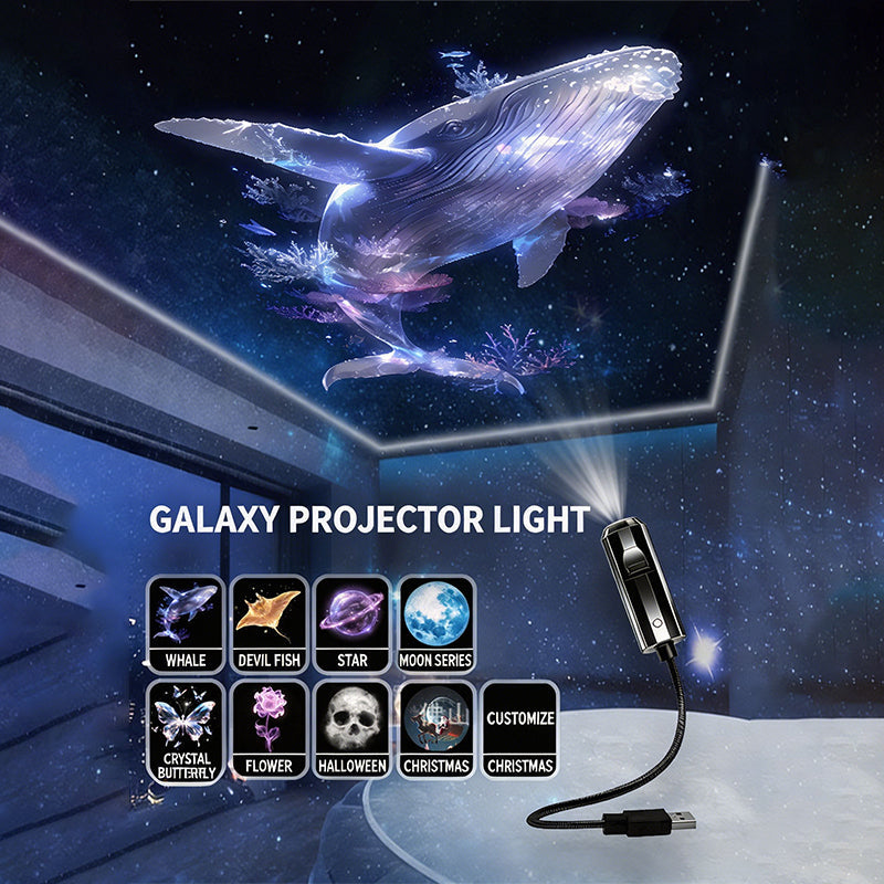 🥳2026 HOT SALE🥳💥🌈 50% OFF! Doryma® Smart Galaxy Ocean Projector – Stunning Sky Effects at Home