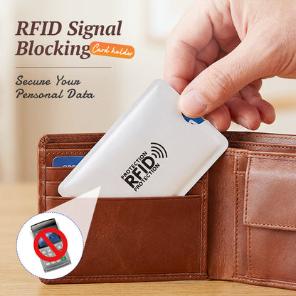 🛡️🏆LAST DAY SALE 40% OFF🔥RFID Blocking Sleeves for Credit Cards💳--Polarvix®