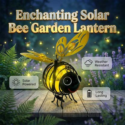 🐝Hanging Bee Light – Warm Amber Glow, Flicker-Free, Perfect for Garden Parties – Spread Joy Day and Night 🌞🌜