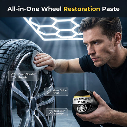 🥳 2026 HOT SALE 🥳 ✨ All-in-One Wheel Care & Restoration Paste ✨ 🔥 50K+ SOLD! Join 30,000+ Happy Customers Worldwide!